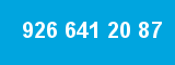 926 641 20 87